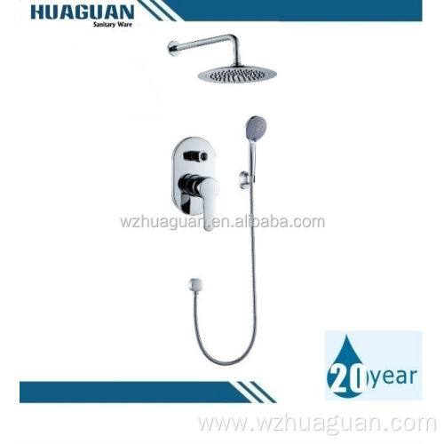 Luxurious Fashion Brass Concealed Shower Faucet